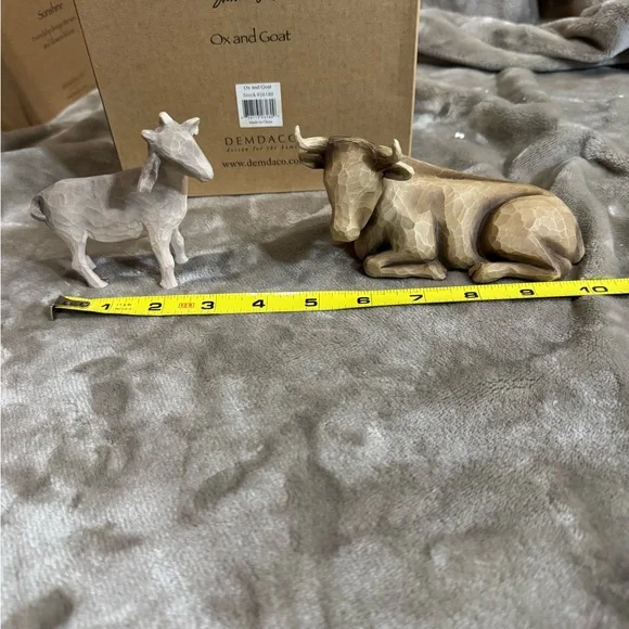 Willow Tree Ox and Goat - Picture 4 of 5